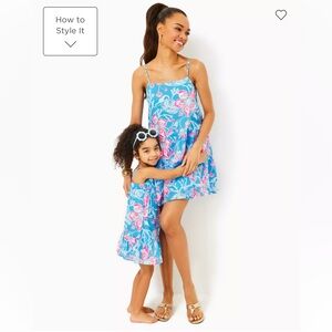 BUNDLE: Lilly Pulitzer Alessia Dress XS. #MOMMYANDME. matching girl Sz L